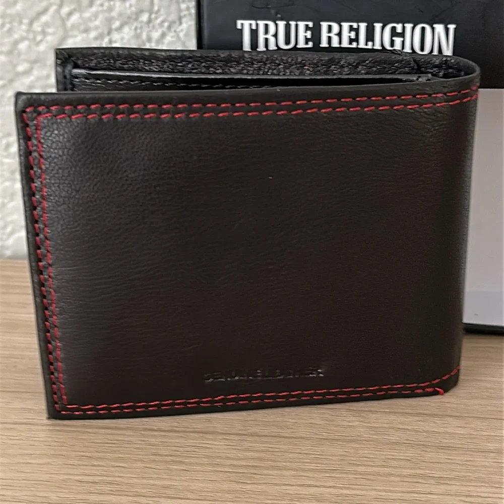 True Religion leather wallet